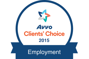 Avvo Clients' Choice 2015 Employment